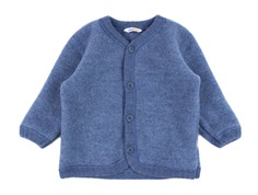 Joha blue cardigan merino wool